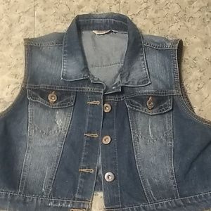 LAST DAY!! Denim vest